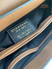Burberry Durable Full-Grain Leather Handbag Brown - 6181 - 26 x 12 x 21cm - 5