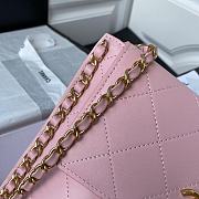 Chanel Stray Calfskin Bag Pink – AS2543/AS2542 - 19x23x7cm - 2