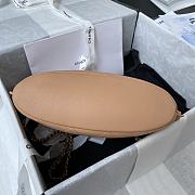 Chanel Stray Calfskin Bag  Brown - 19x23x7cm - 6