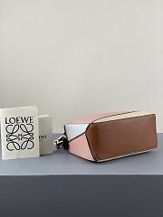 Loewe Puzzle Bag In Calfskin Pink/Blue/Green Pastel – 18x12.5x8 cm - 6