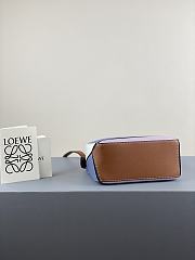 Loewe Puzzle Bag In Calfskin Navy Blue/Purple – 18x12.5x8 cm - 6