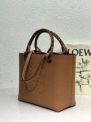 Loewe Shopping Bag Anagram Tote Caramel – 30 Cm - 3