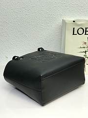 Loewe Shopping Bag Anagram Tote Black – 30 Cm - 6