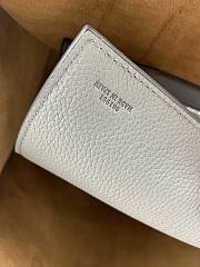 Loewe Buckle Tote Handbag Embossed Anagram Light Blue – 36x33x17 cm - 5
