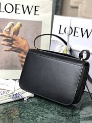 Loewe Goya Medium bag in silk calfskin Black – 23x15x6.5 cm - 4