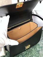 Loewe Goya Medium bag in silk calfskin Black – 23x15x6.5 cm - 6