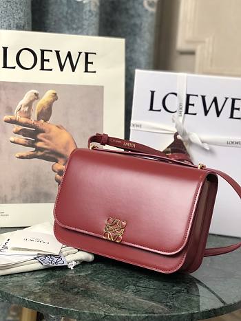 Loewe Goya Medium bag in silk calfskin Red – 23x15x6.5 cm