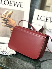 Loewe Goya Medium bag in silk calfskin Red – 23x15x6.5 cm - 6