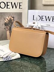 Loewe Goya Mini bag in silk calfskin Warm Desert  – 18.5x12.5x6 cm - 5