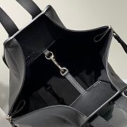 Loewe Hammock Tote Bag In Calfskin Black – 29x14x26 cm - 2