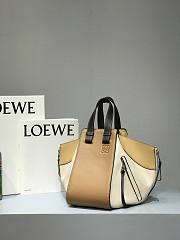 Loewe Hammock Tote Bag In Calfskin Yellow – 29x14x26 cm - 4
