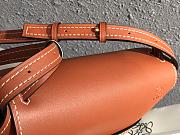 Loewe Small Gate Bag Canvas And Cow Leather All Brown – 20x19x11 cm - 5