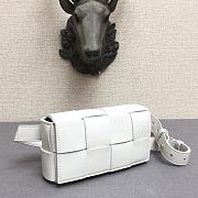 Bottega Veneta Belt Cassette Lambskin White – 44049 - 17.5x9.5x5 cm - 4