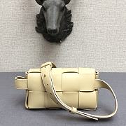 Bottega Veneta Belt Cassette Lambskin Beige – 44049 - 17.5x9.5x5 cm - 5