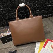 Dolce & Gabbana Calfskin DG Daily Shopper Brown – 36x28.5x13 cm - 3