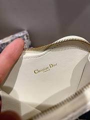 Dior Amour Dior Caro Heart Chain Bag White – 5097 – 11 x 10 x 1.5 cm - 2