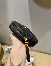 Dior Amour Dior Caro Heart Chain Bag Black – 5097 – 11 x 10 x 1.5 cm - 3