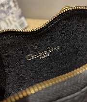 Dior Amour Dior Caro Heart Chain Bag Black – 5097 – 11 x 10 x 1.5 cm - 6