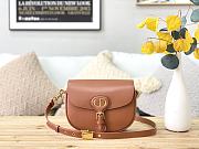 Dior Bobby Bag Black Box Cowhide Plain Weave Orange – M9319 – 22x17x6 cm - 1
