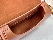 Dior Bobby Bag Black Box Cowhide Plain Weave Orange – M9319 – 22x17x6 cm - 2