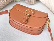 Dior Bobby Bag Black Box Cowhide Plain Weave Orange – M9319 – 22x17x6 cm - 3