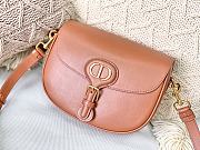 Dior Bobby Bag Black Box Cowhide Plain Weave Orange – M9319 – 22x17x6 cm - 4