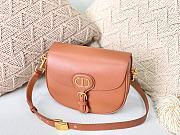 Dior Bobby Bag Black Box Cowhide Plain Weave Orange – M9319 – 22x17x6 cm - 5