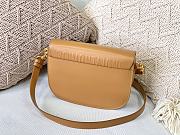 Dior Bobby Bag Black Box Cowhide Plain Weave Brown – M9319 – 22x17x6 cm - 6