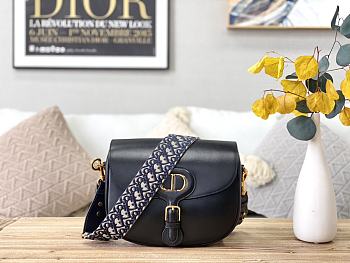 Dior Bobby Bag With Oblique Strap Black – M9320 – 27 cm