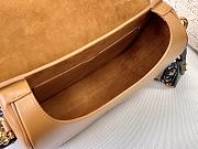 Dior Bobby Bag With Oblique Strap Deep Yellow – M9320 – 27 cm - 3