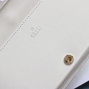 Gucci Horsebit 1955 Long Wallet With Chain White - 621892 – 19x10x4 cm - 6