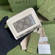 Gucci Horsebit 1955 Card Case White - 658549 – 11.5x8.5x3 cm - 4