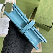 Gucci Jackie1961 Wallet Blue - 645536 – 11× 8.5x 3 cm - 5