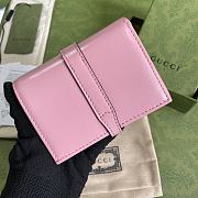 Gucci Jackie1961 Wallet Pink - 645536 – 11× 8.5x 3 cm - 5