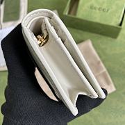Gucci Jackie1961 Wallet White - 645536 – 11× 8.5x 3 cm - 6