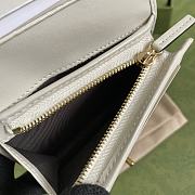 Gucci Jackie1961 Wallet White - 645536 – 11× 8.5x 3 cm - 3