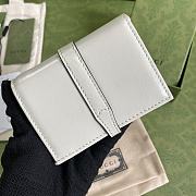 Gucci Jackie1961 Wallet White - 645536 – 11× 8.5x 3 cm - 4