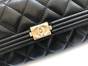 Chanel Leboy Imported Sheep Skin Gold Hardware Long Wallet Black – 80286 - 10.5x19x3 cm - 2