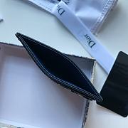 Dior Slender and Compact Dior Oblique Card Holder – D2161  - 6