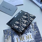 Dior Slender and Compact Dior Oblique Card Holder – D2161  - 3