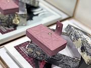 Dior Organ Card Case Pink – 2236 - 10.5cm  - 6