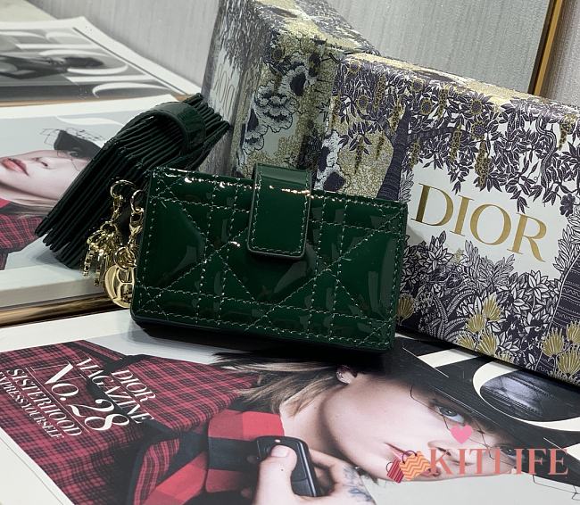 Dior Organ Card Case Green – 2236 - 10.5cm  - 1