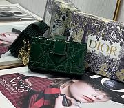 Dior Organ Card Case Green – 2236 - 10.5cm  - 1