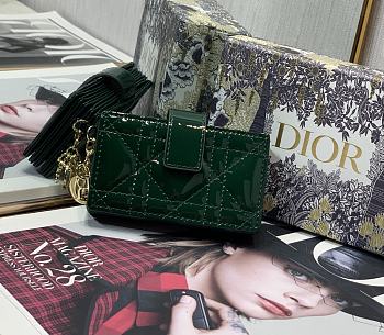 Dior Organ Card Case Green – 2236 - 10.5cm 