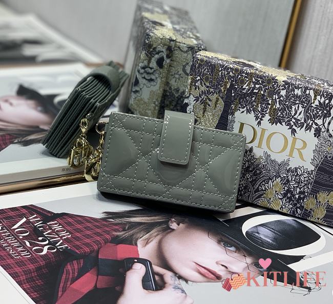 Dior Organ Card Case Grey – 2236 - 10.5cm  - 1