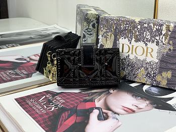 Dior Organ Card Case Black – 2236 - 10.5cm 