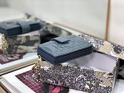Dior Organ Card Case Blue Sky – 2236 - 10.5cm  - 5
