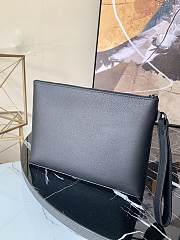 Louis Vuitton Aerogram Calfskin Clutch Black - M69837 - 30 x 22 x 5 cm - 2