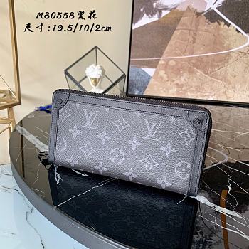 Louis Vuitton Multi Zipper Wallet Trunk Monogram Eclipse - M80556 - 19.5 x 10 x 2 cm