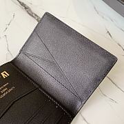 Louis Vuitton NBA Men's Card Holder Cowhide Trim Black - M80615 - 8x11x1 cm - 3